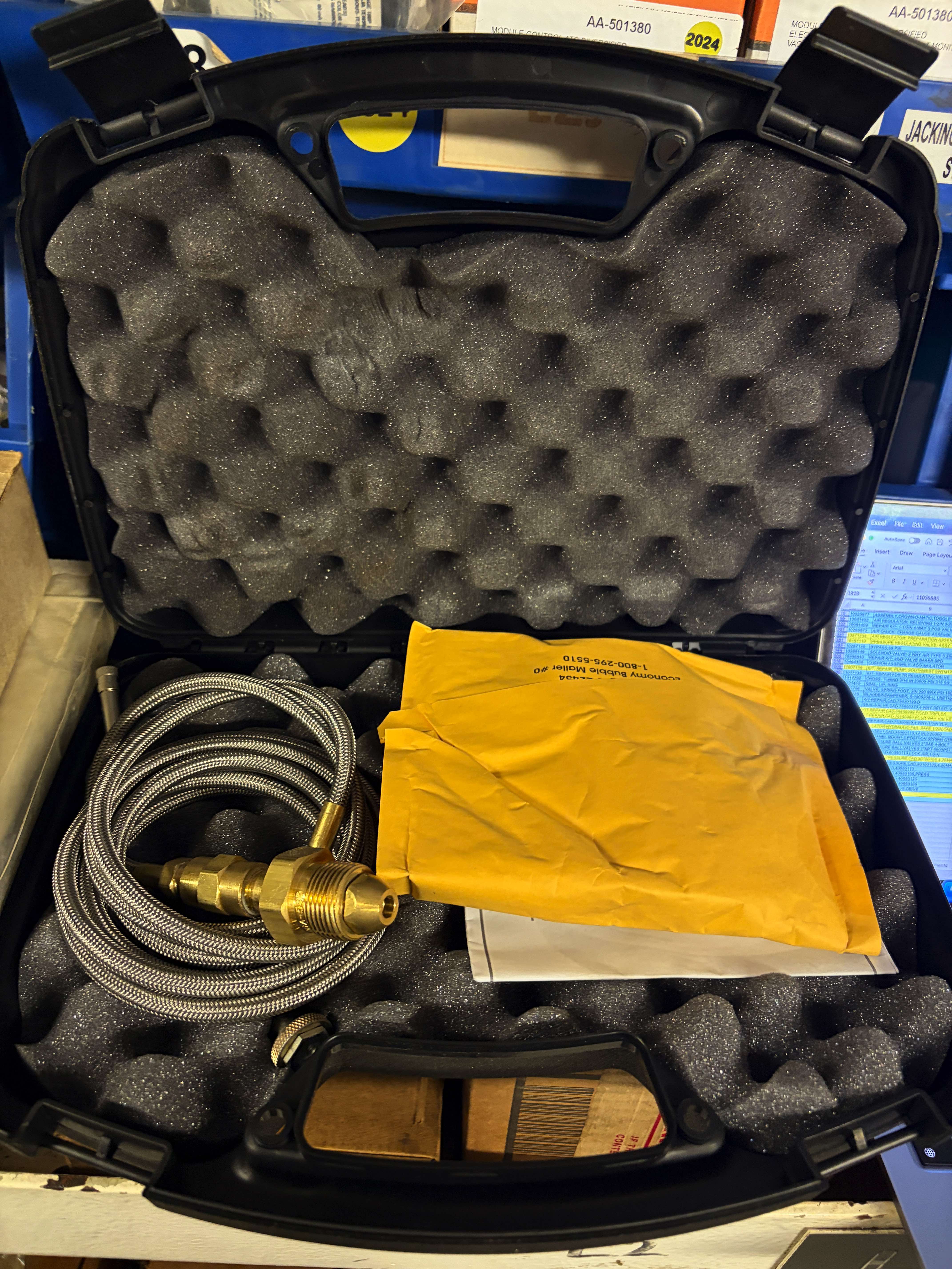 AXIMA &mdash; nitrogen charging kit