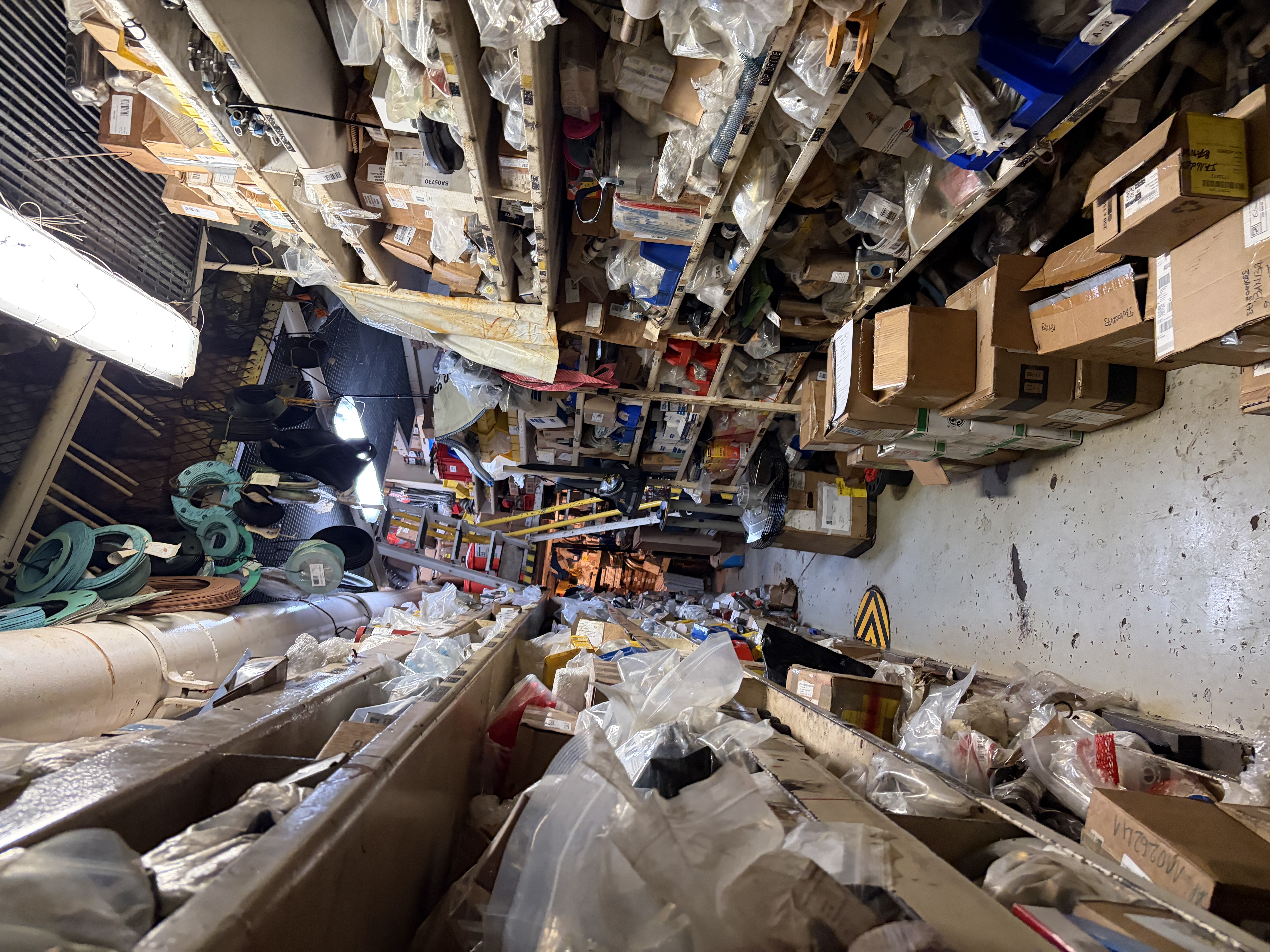Excess equipment & inventory