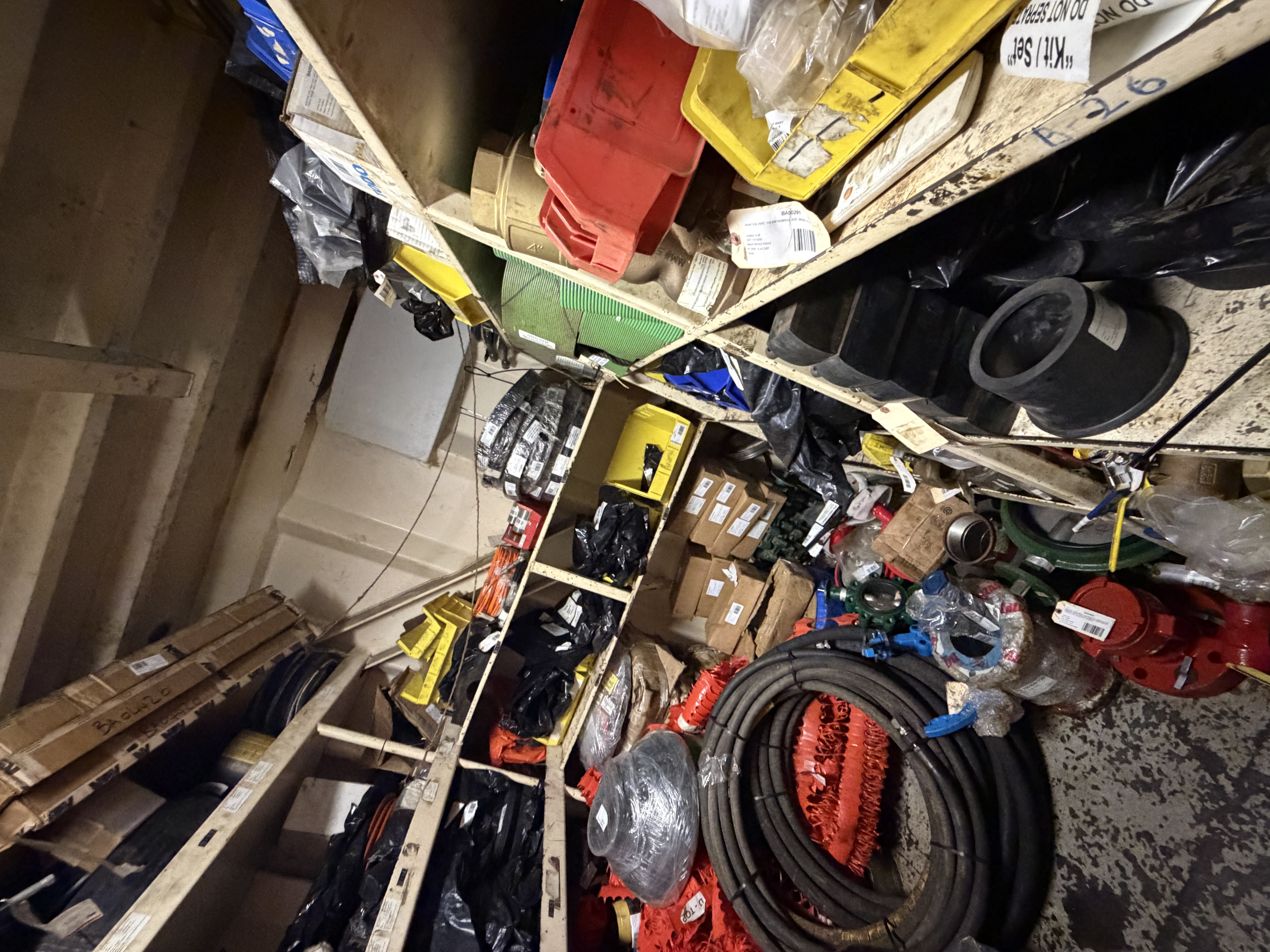 Excess equipment & inventory