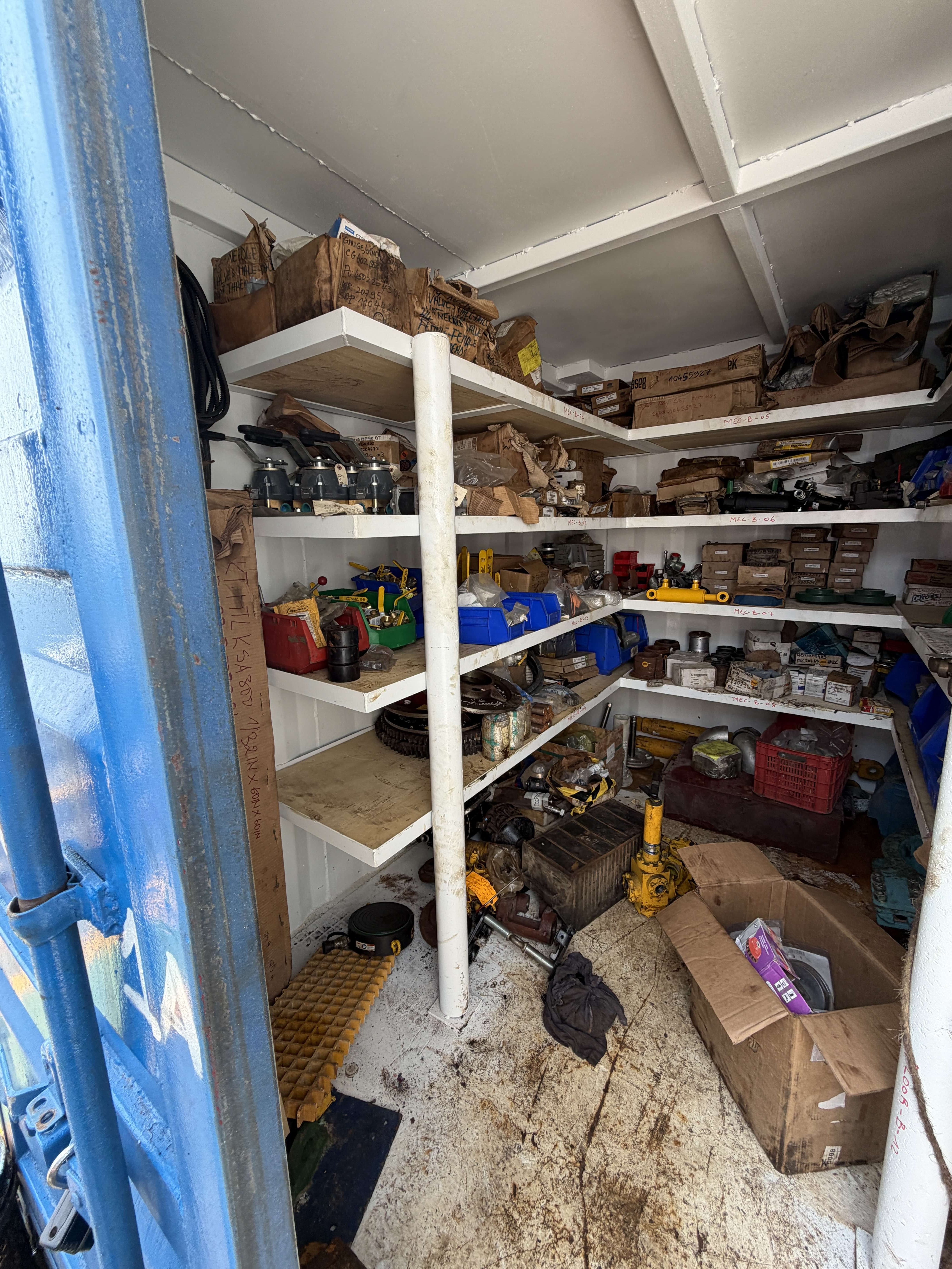 Excess equipment & inventory
