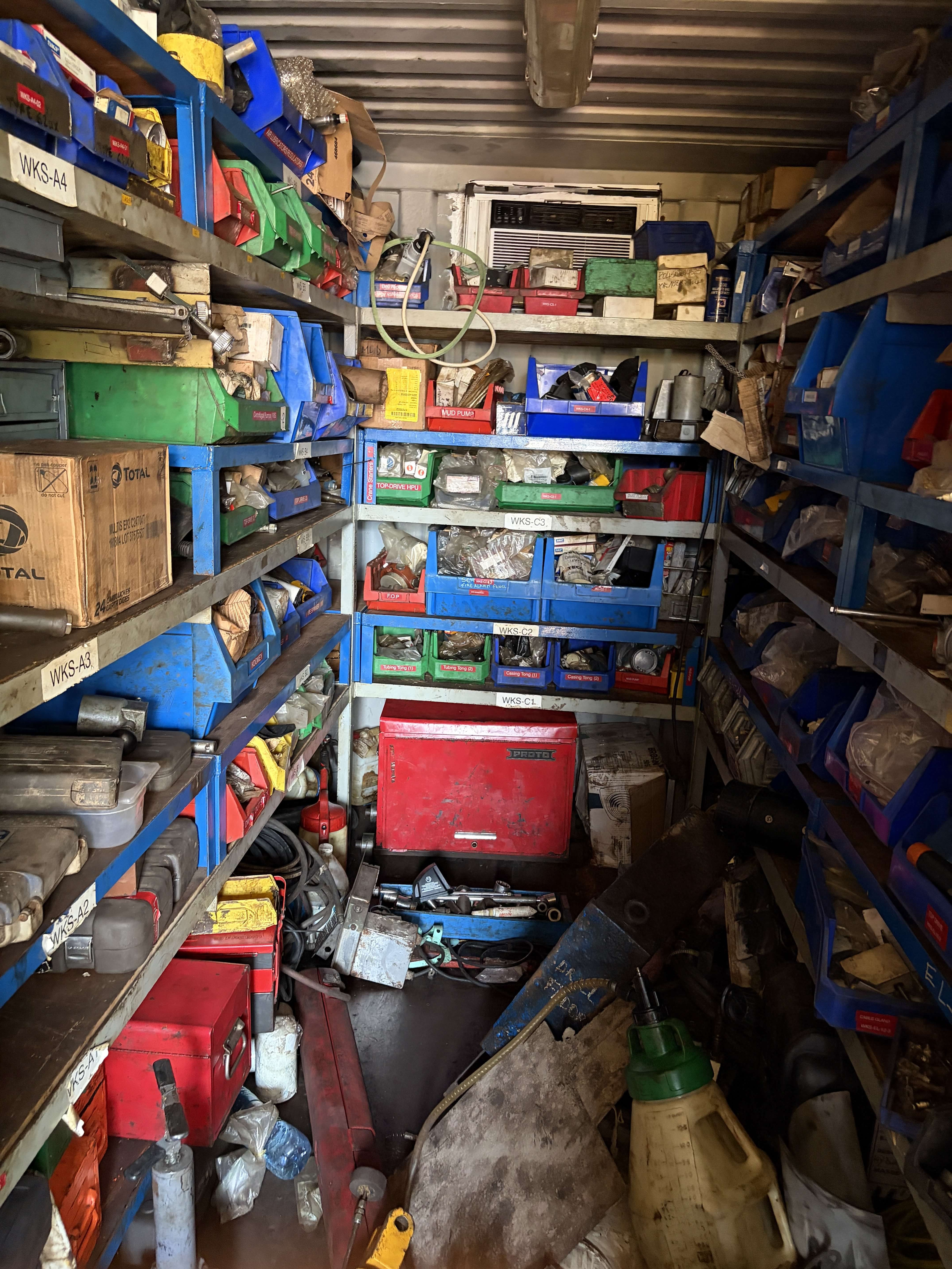 Excess equipment & inventory